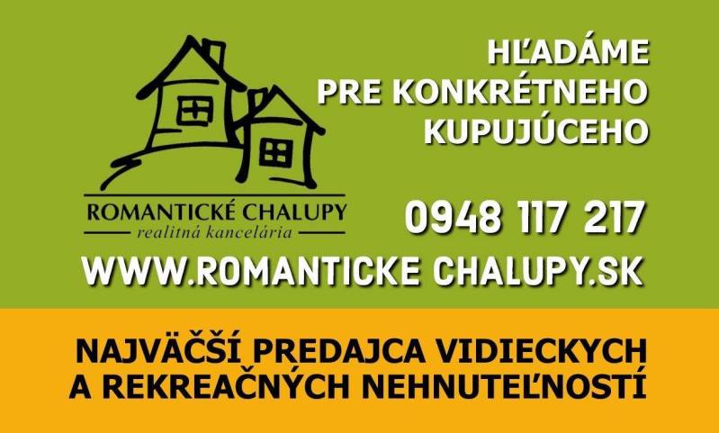 Real estate agency Romantické Chalupy offers rural and recreational properties for specific buyers.
