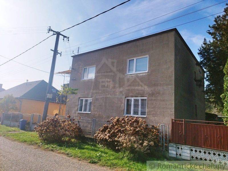 A two-story family house by the road, the plot is fenced and well-maintained.