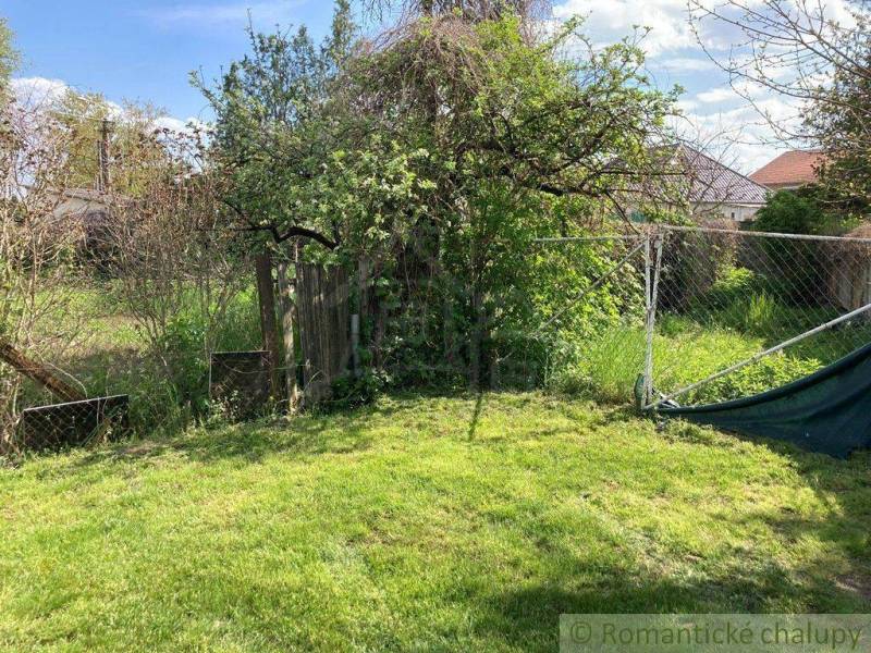 A garden on a property with a lawn, trees, and a fence, ideal for living.