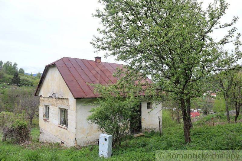 A family house on a hill with trees and a meadow in the background, ideal for nature.