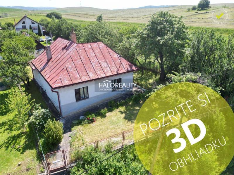 A family house in Vrbov surrounded by a garden and the surrounding countryside. Possibility of a 3D tour.