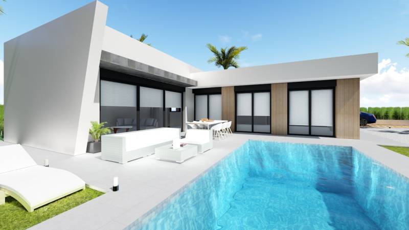 Villa in Calasparra with a garden, pool, and modern relaxation facilities.