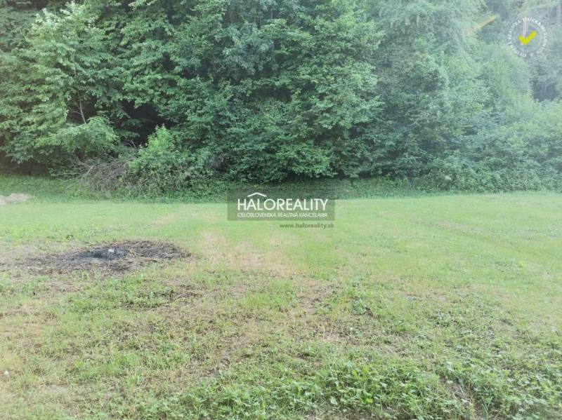 Plots - living in Modrová with grassy area and forest background for peaceful living.