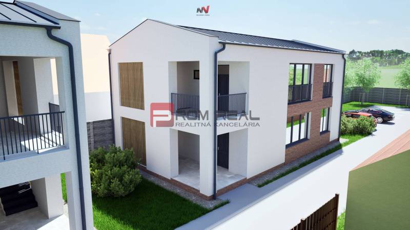Two-story residential building on the plot - living on Hlavná Street in Viničné.