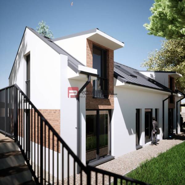 Visualization of a house for sale for living on Holubyho Street in Pezinok.