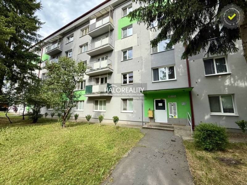 An apartment building in Rimavská Sobota with 3-room apartments and landscaped greenery for pleasant living.