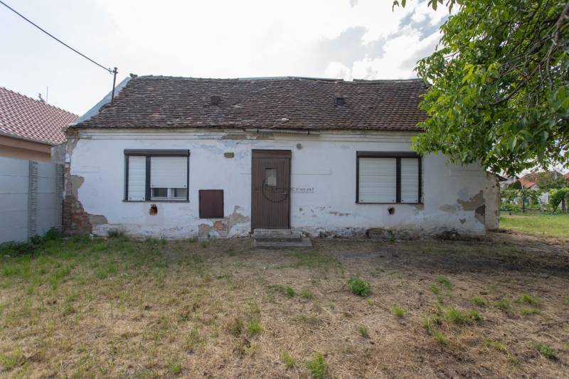 An older house on a residential plot in Gajary on Športová Street.