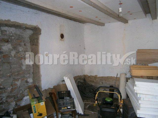 Building materials and equipment in the interior of a family house during renovation.