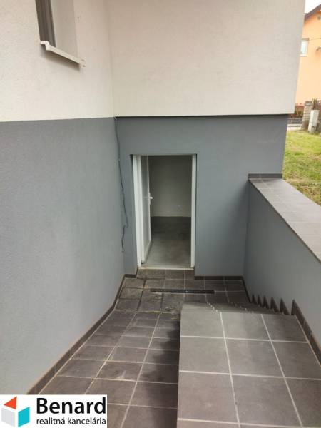 Entrance to the basement of a family house in Sabinov on Nezabudova Street.
