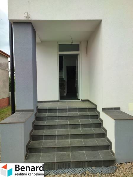 Entrance stairs to the family house on Nezabudova Street in Sabinov.