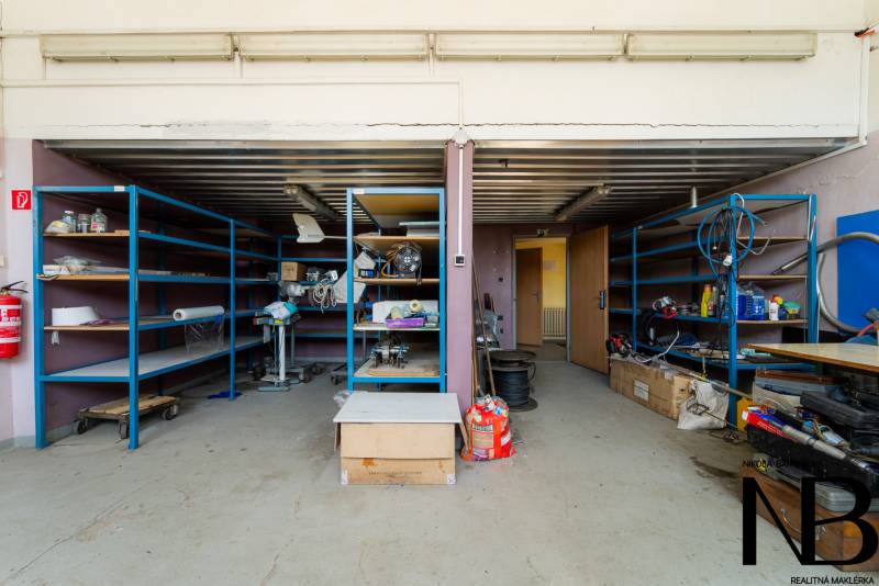 Police with tools and equipment in production areas, arrangement of inventory items.