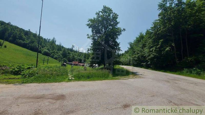 A rural landscape in Stará Myjava with forest and meadows, suitable for commercial premises.