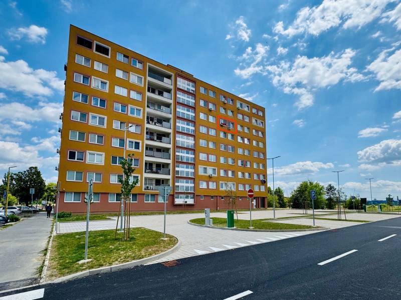 Apartment building on Učňovská Street in Košice - Šaca.