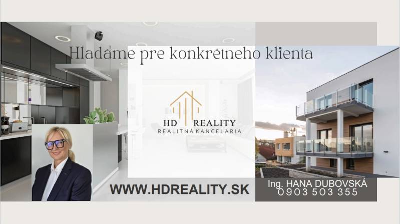 Real estate agency HD REALITY offers services for a specific client.
