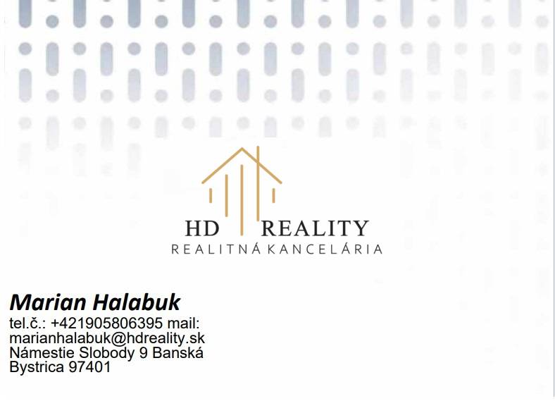 HD Reality business card with contact information and real estate agency logo.