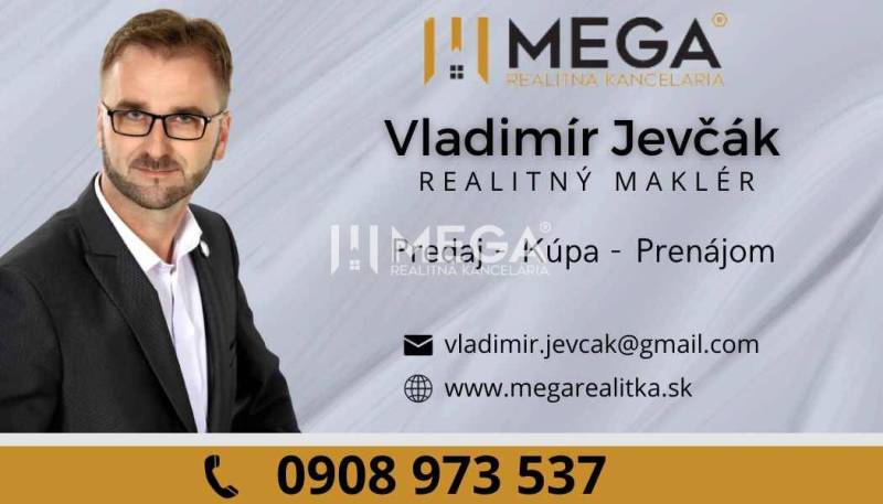 Real estate agent business card, offering sale, purchase, and rental of properties.