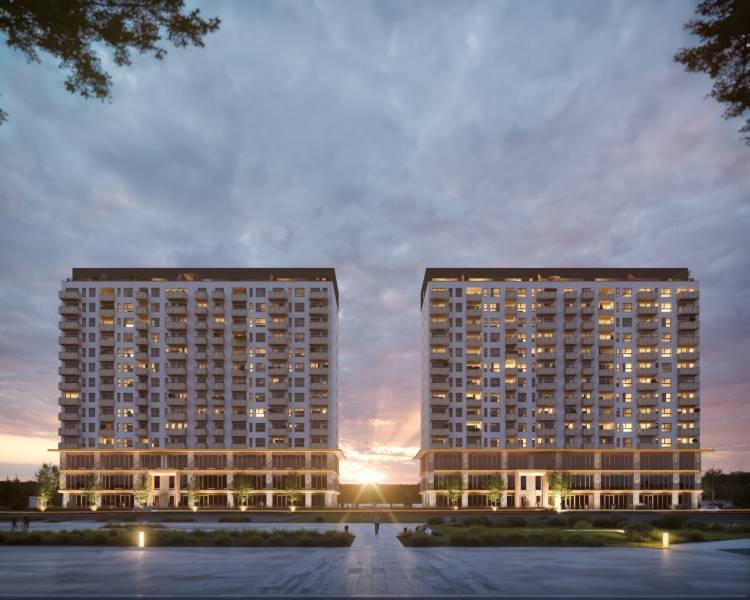 Construction of apartments on Panónska Road in Bratislava - Petržalka.