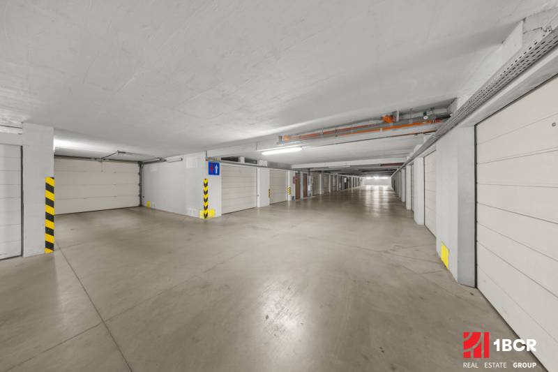 Underground garages in Pezinok on Dona Sandtner Street near a 2-room apartment.