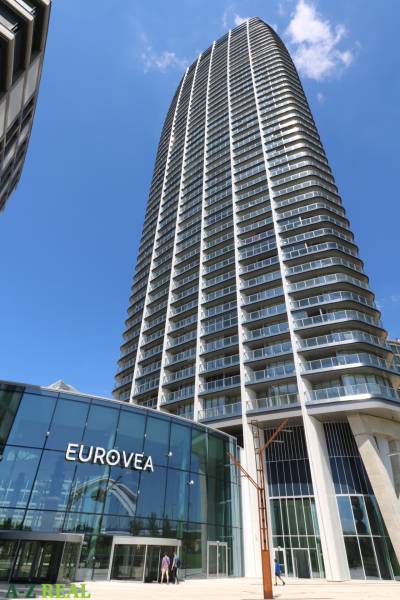 High-rise building in Bratislava - Staré Mesto on Pribinova Street.