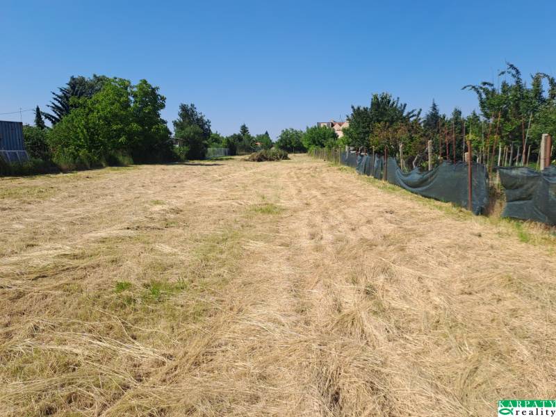 Flat commercial plots - Sládkovičovo city, Sládkovičovo street, with greenery on the sides.