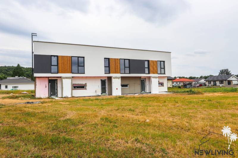 Family house in Piešťany under construction on a spacious plot.