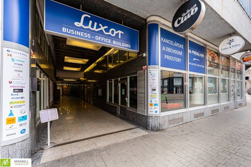 Offices for rent in the Luxor building on Štúrova Street in Bratislava - Old Town.