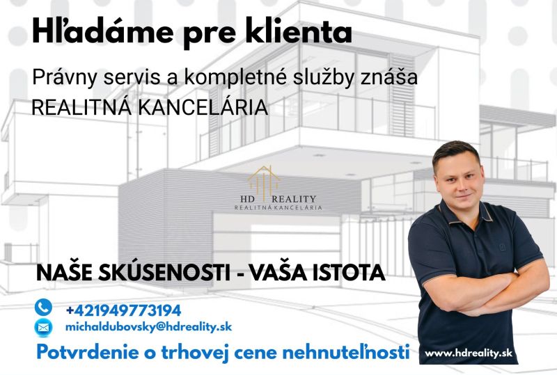 Real estate agency advertisement banner offering legal services and support for clients.