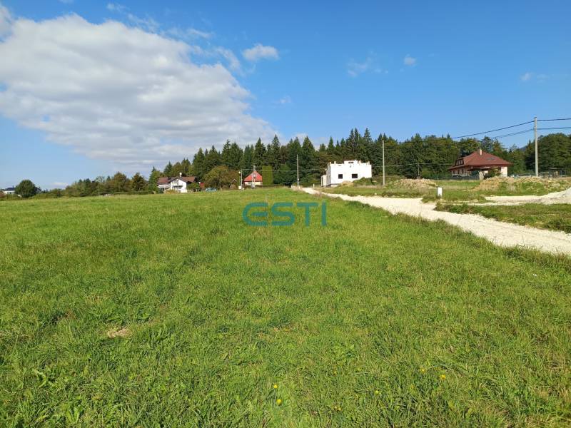 Residential plots in Stránske on Stránske Street with a view of houses and greenery.