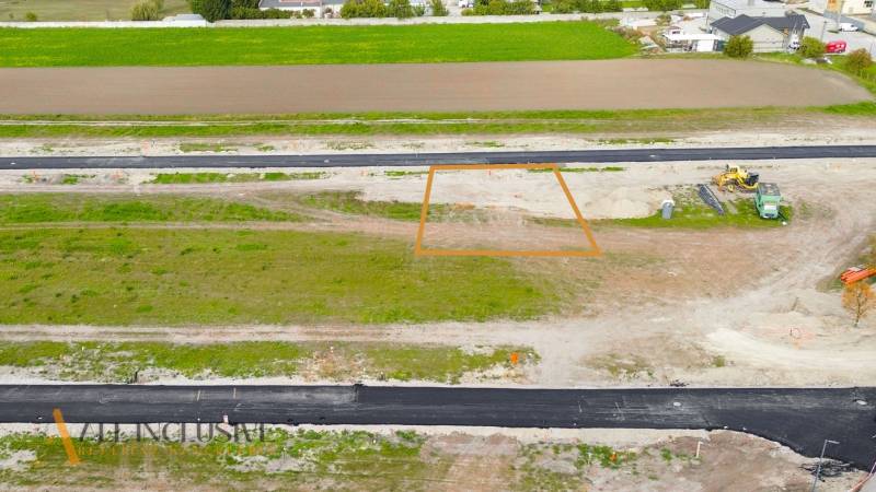 Building site in the suburb of Kostolné Kračany, Amadeho Kračany Street, designated for Residential Land.