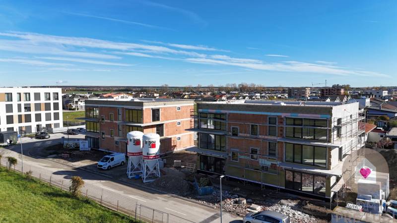 Construction project of 3-room apartments on Dúhová Street in Slovenský Grob.