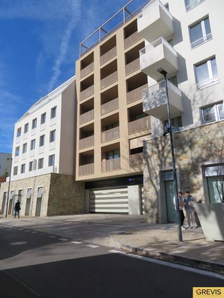 A new building on Floriánska Street in Bratislava - Old Town with modern balconies.