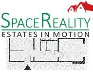 Logo of the real estate agency SpaceReality with the inscription 