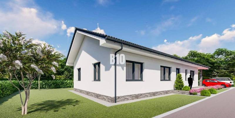 A family house with a landscaped garden in Čeľadice, ideal for plots - living.