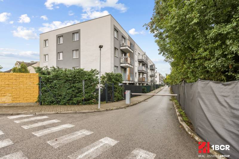 Mahulanka Street in Pezinok with an apartment building, ideal for a 2-room apartment.