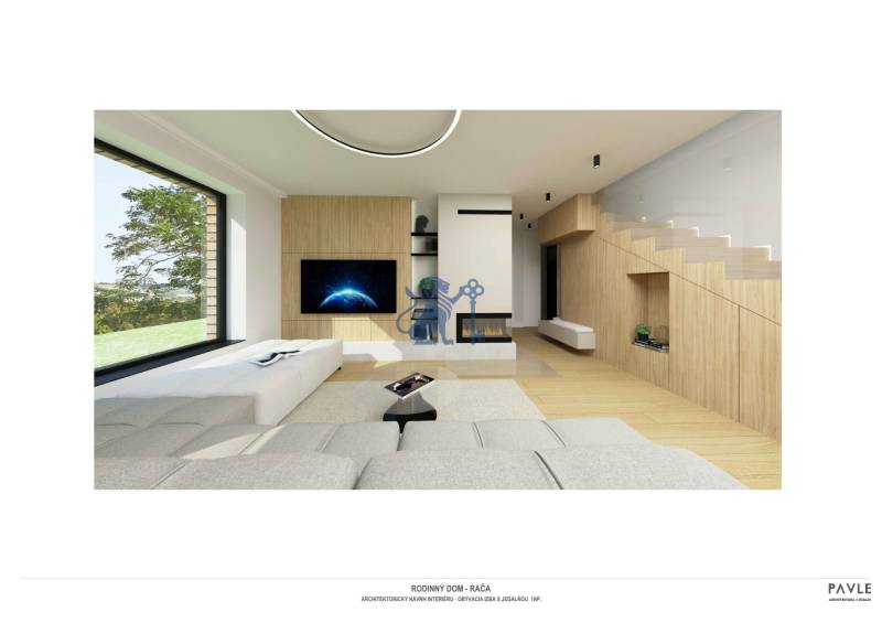 Vizualizácia | obývačka