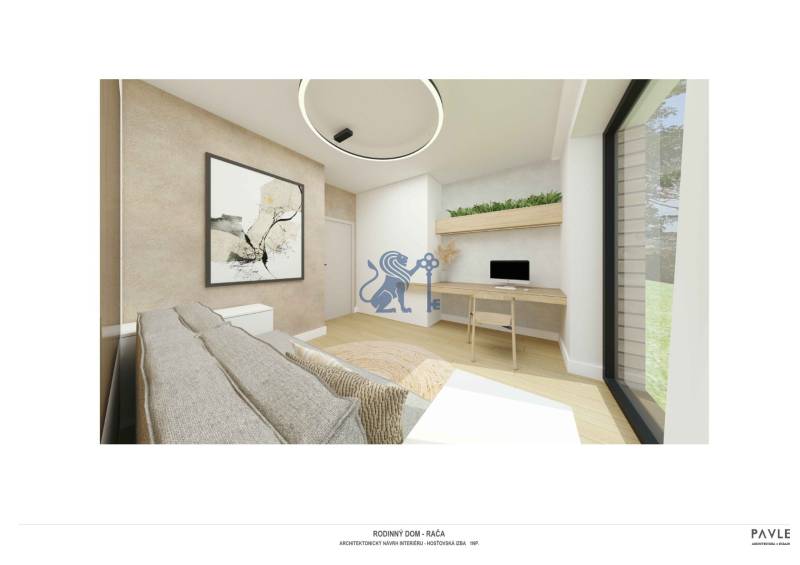 Vizualizácia | hosťovská izba