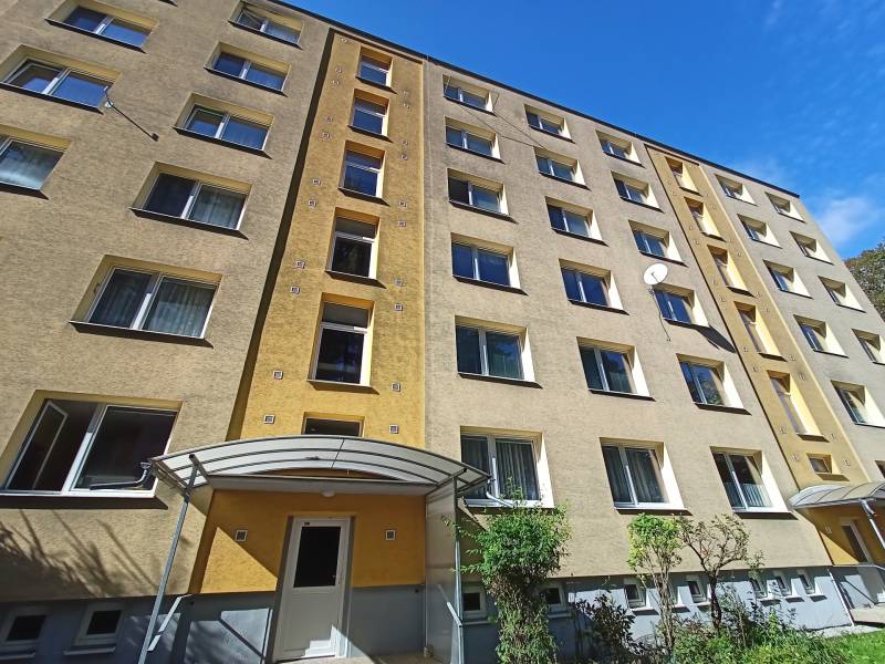 Apartment building on Severna Street in Martin with multiple floors and an entrance canopy.