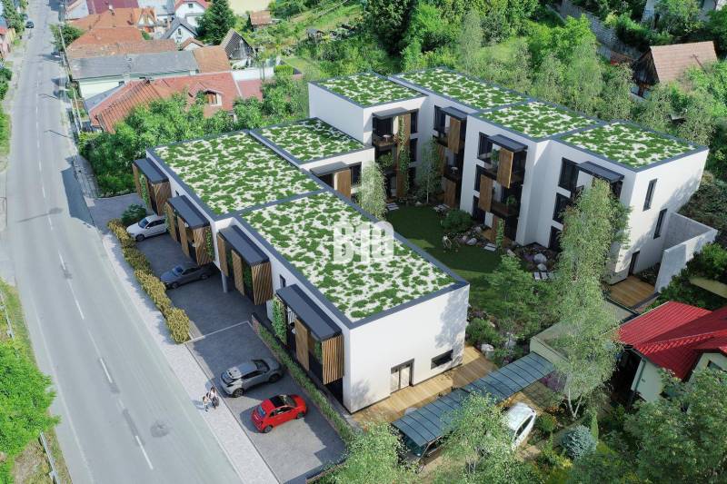 Timeless complex with a green roof on Dolná Street in Žilina, suitable for a 3-room apartment.