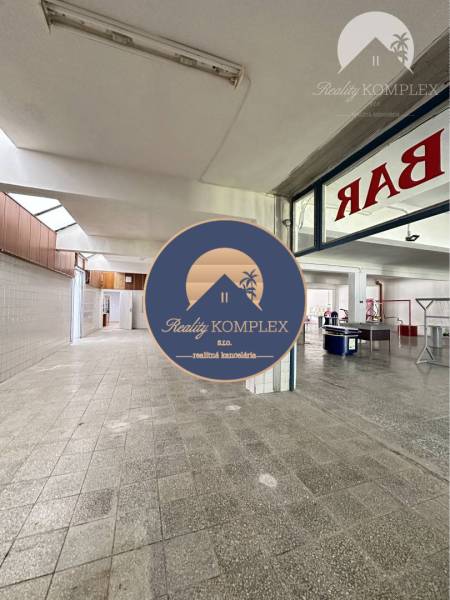 Commercial premises with the sign 