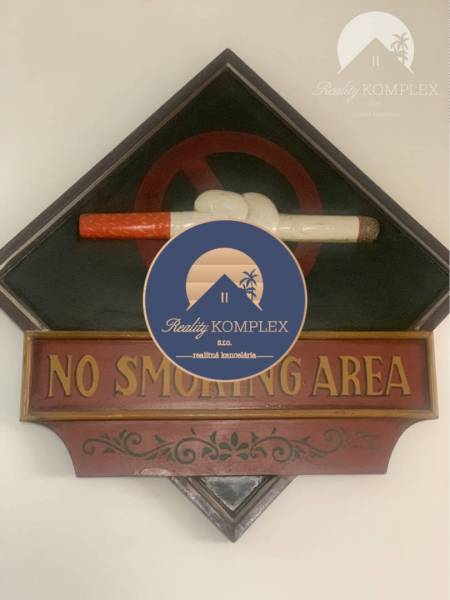 No smoking sign displayed in the interior of Warehouses and halls.