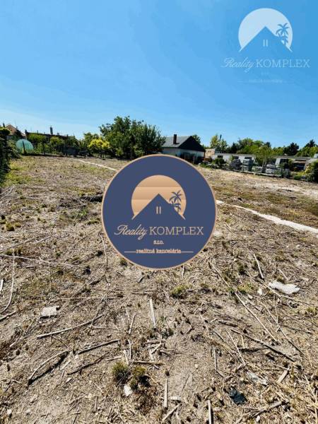 A residential plot in Veľký Meder, ready for construction modifications and building.