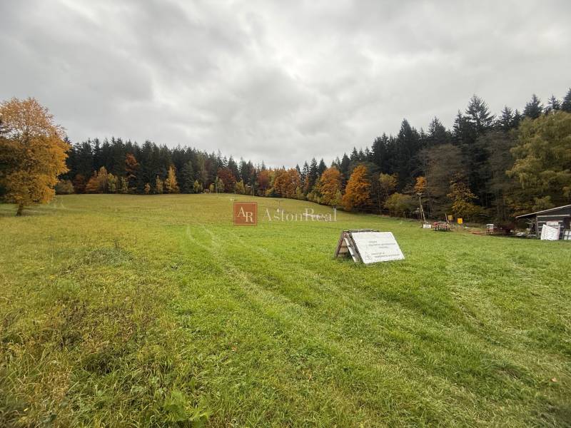 Autumn on the properties - commercial in Lazy pod Makytou at Čertov surrounded by forest.