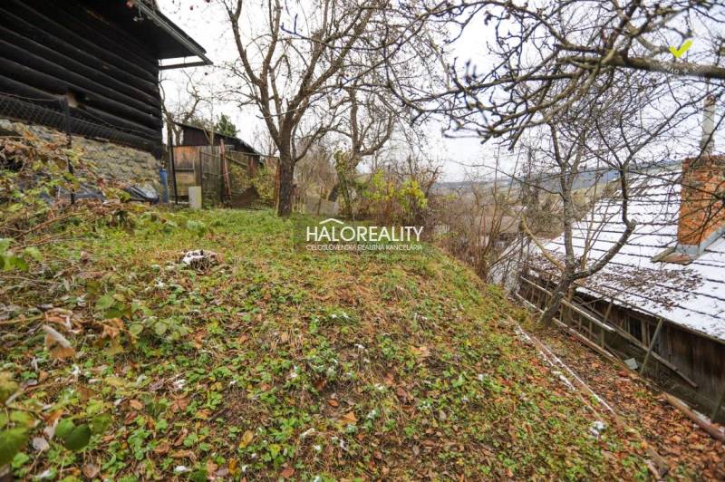 A garden at a family house in Brvnište with grass cover and fruit trees.