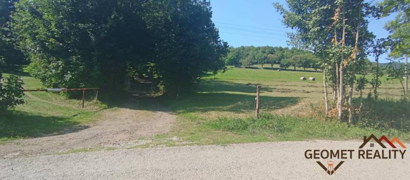 Reinforced road leading to fields in Horný Tisovník, Land - residential.