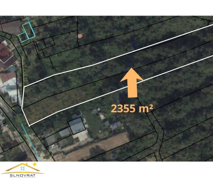 Land - residential in Podvysoká, area 2355 m², promising location for development.