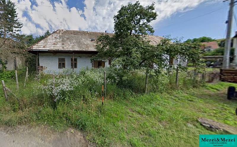 A family house in Nenince with a meadow environment, an older roof, and a garden.