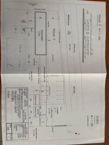 Operational Building Plan for Veľký Biel, Bratislavská, for Land - Housing.