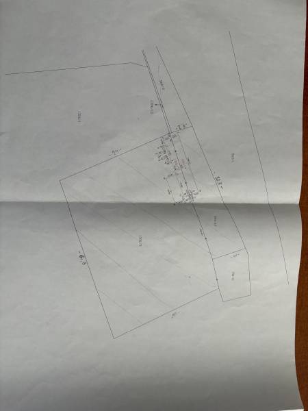 Map of the land on Bratislavská Street in Veľký Biel, designated for Residential Land.