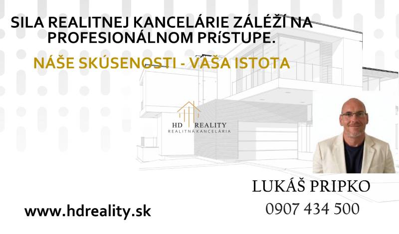 Real estate agency advertisement poster with contact information for the agent and the HD Reality logo.