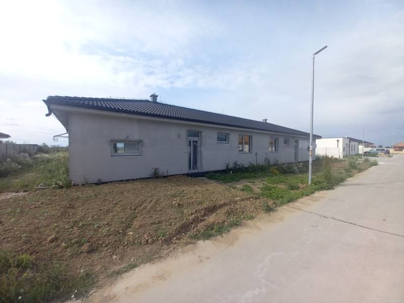A family house in Galanta with a single-story construction and landscaped surroundings on a new street.
